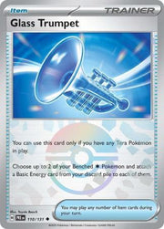 Glass Trumpet POKEBALL REVERSE HOLO Prismatic Evolutions 110/131
