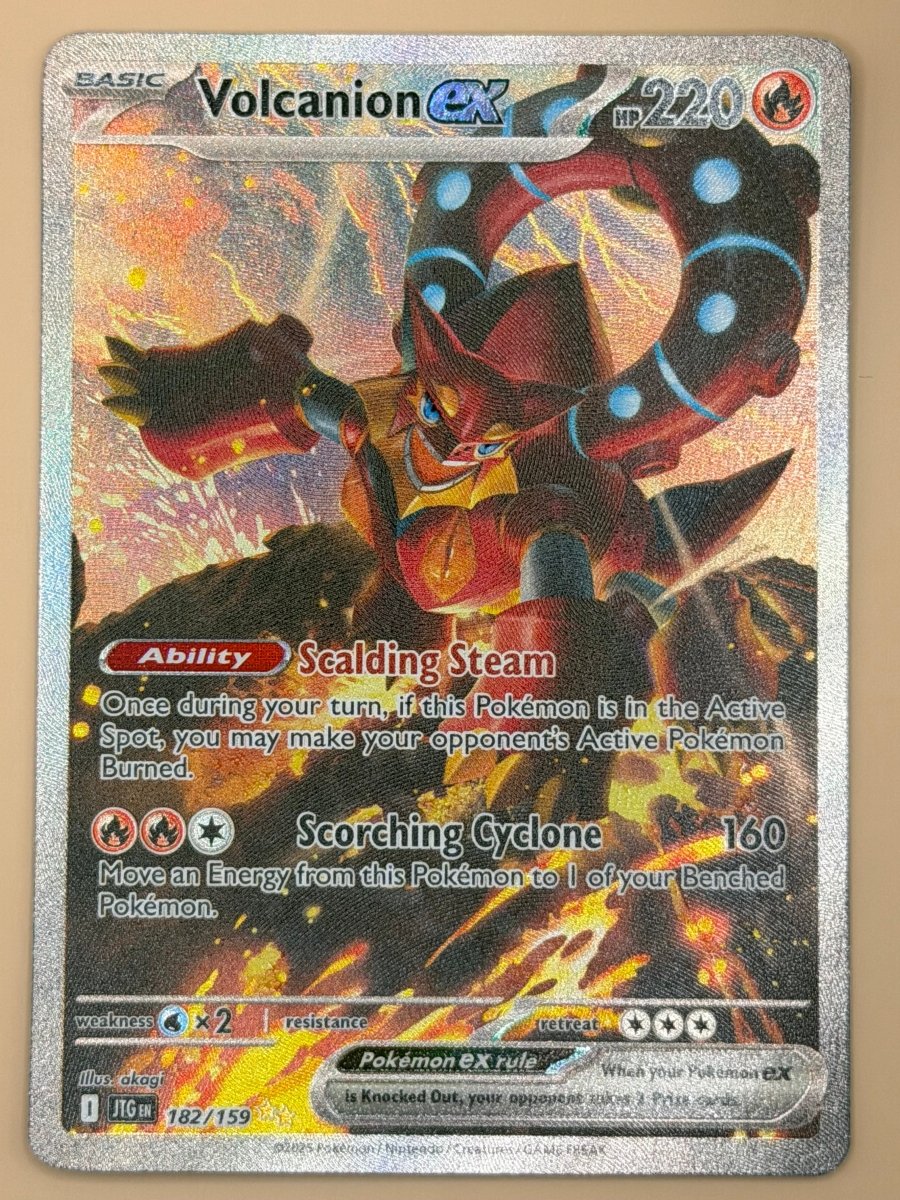 182/159 Volcanion ex - Journey Together by Poké Zen DXB on MYNTED