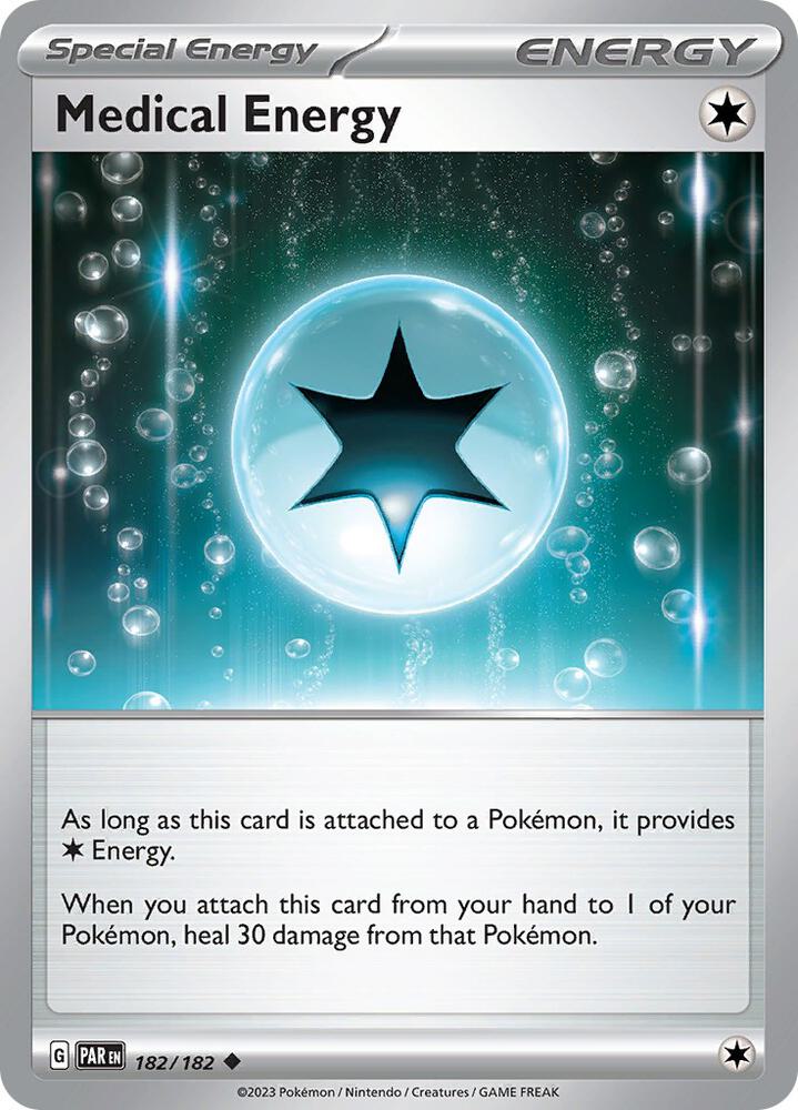 182/182 Medical Energy Reverse Holo · Paradox Rift (PAR) by PokeMarsi on MYNTED