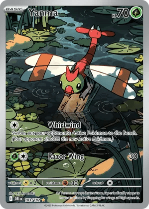 183/182 Yanma - Destined Rivals by Poké Zen DXB on MYNTED