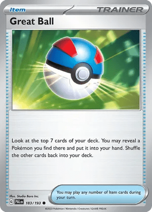 183/193 Great Ball - Paldea Evolved by Poké Zen DXB on MYNTED