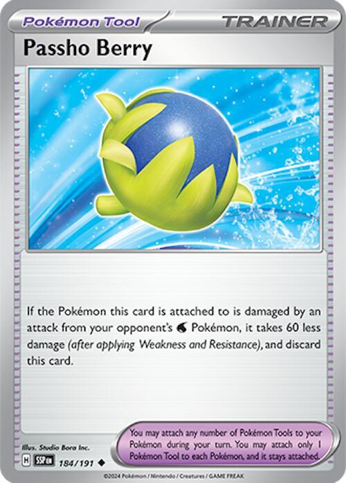 184/191 Passho Berry Normal Trainer Tool · Surging Sparks (SSP) by PokeMarsi on MYNTED