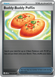 184/217 Buddy-Buddy Poffin - Reverse Holo - Ascended Heroes by Poké Zen DXB on MYNTED