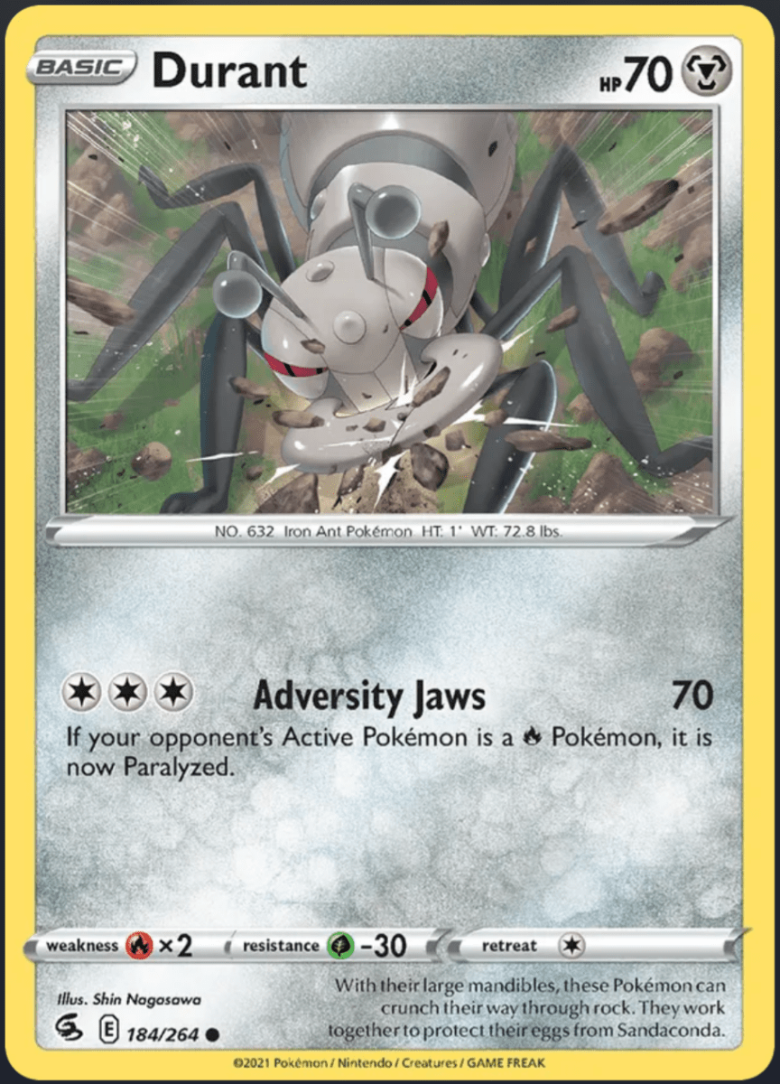 184/264 Durant - Fusion Strike by Poké Zen DXB on MYNTED