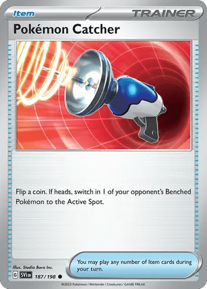 187/198 Pokemon Catcher - Scarlet & Violet by Poké Zen DXB on MYNTED