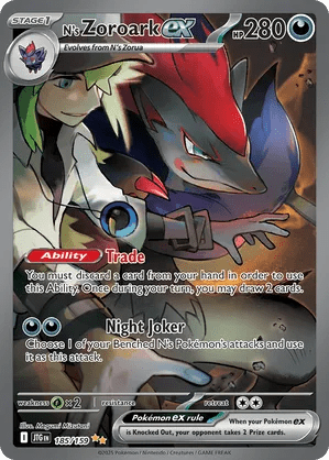 188/159 N's Zoroark ex - Journey Together by Poké Zen DXB on MYNTED