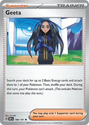 188/197 Geeta - Obsidian Flames by Poké Zen DXB on MYNTED
