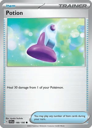 188/198 Potion - Scarlet & Violet by Poké Zen DXB on MYNTED