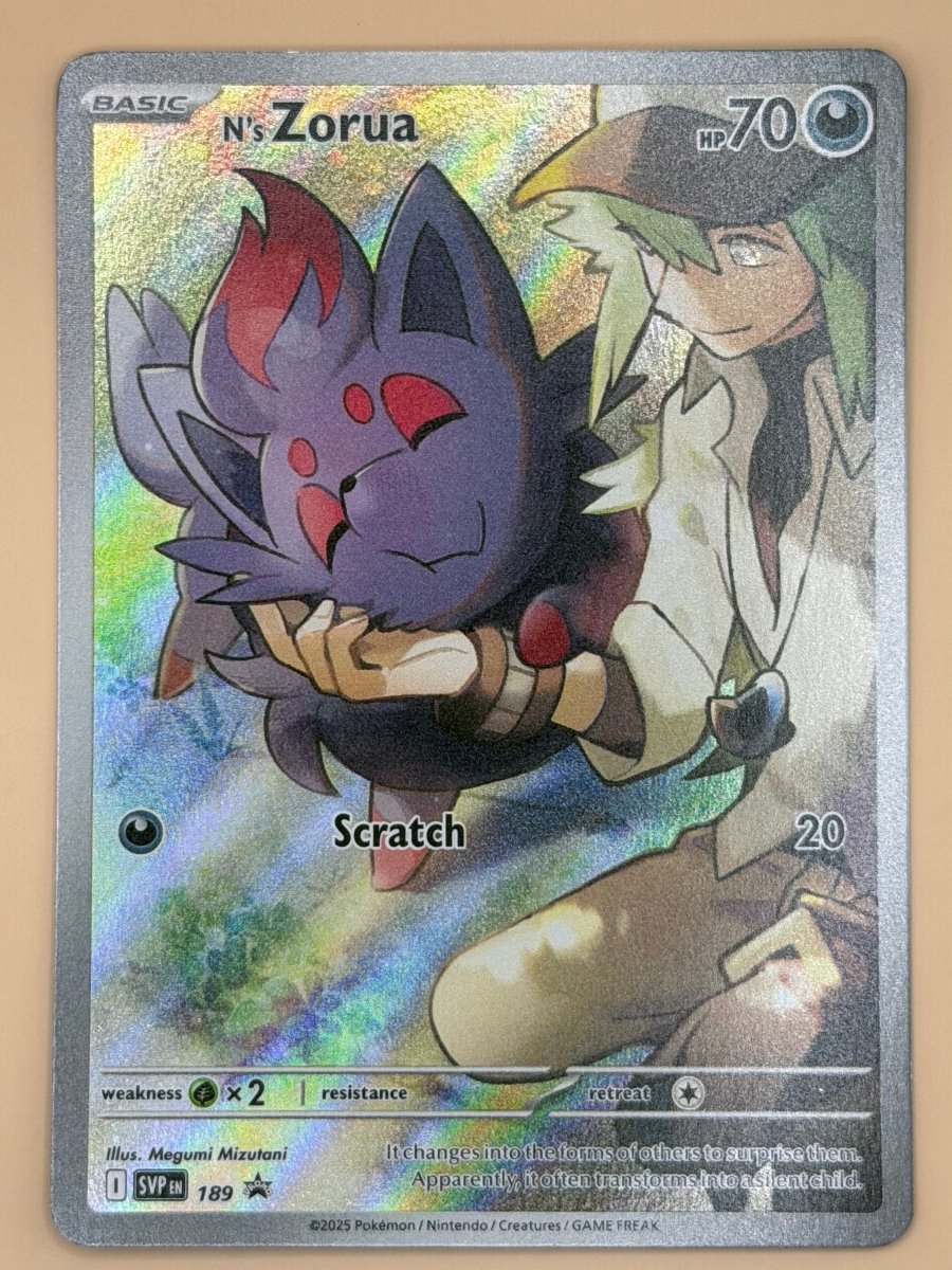 189 N's Zorua - S&V Black Star Promo by Poké Zen DXB on MYNTED