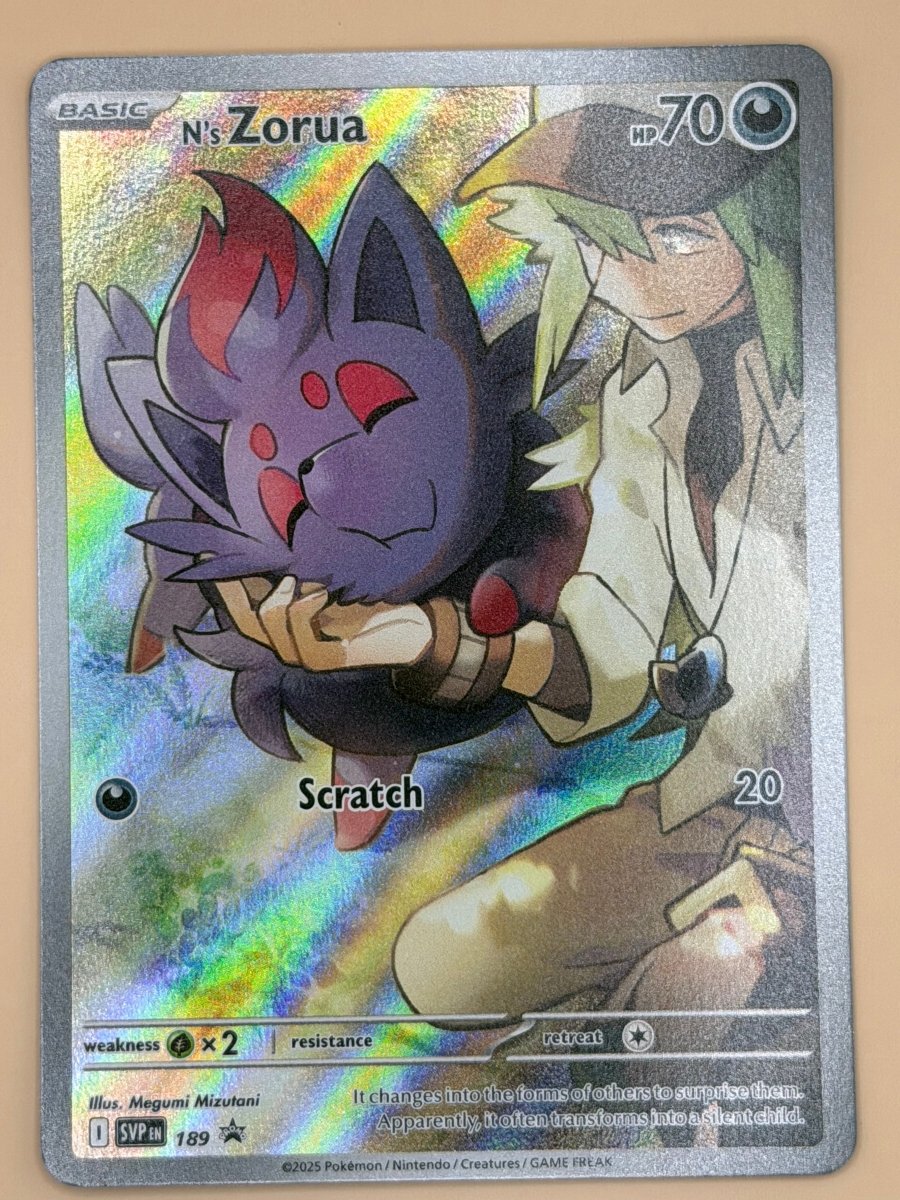 189 N's Zorua - S&V Black Star Promo by Poké Zen DXB on MYNTED