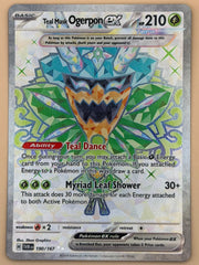 190/167 Teal Mask Ogerpon ex - Twilight Masquerade by Poké Zen DXB on MYNTED