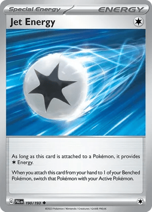 190/193 Jet Energy - Reverse Holo - Paldea Evolved by Poké Zen DXB on MYNTED