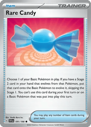 191/198 Rare Candy - Scarlet & Violet by Poké Zen DXB on MYNTED