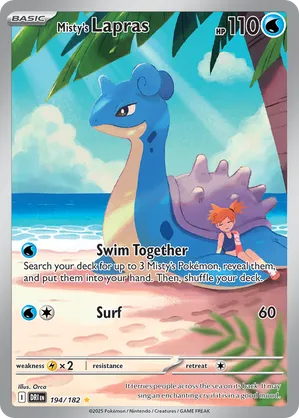 194/182 Misty's Lapras - Destined Rivals by Poké Zen DXB on MYNTED