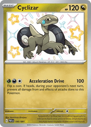 195/091 Cyclizar - Paldean Fates by Poké Zen DXB on MYNTED