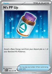 195/217 N's PP Up - Ascended Heroes by Poké Zen DXB on MYNTED