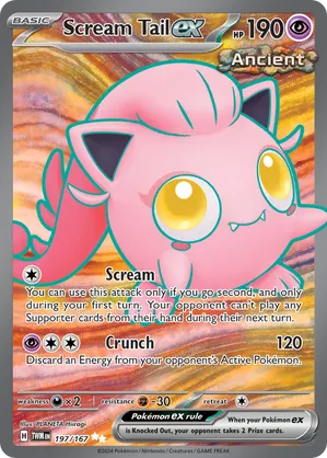 197/167 Scream Tail ex - Twilight Masquerade by Poké Zen DXB on MYNTED