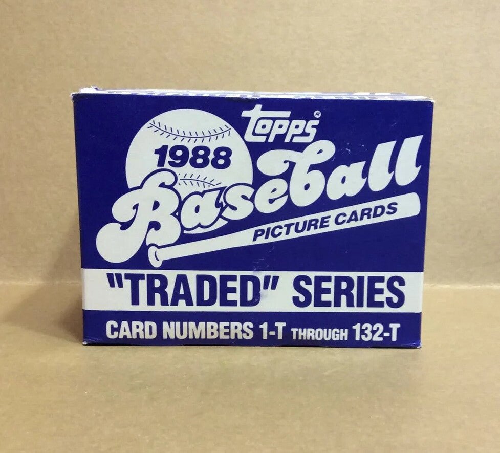 1988 Topps “Traded” Series 1 - T Through 132 - T Rookies Never Been Opened by RetroForLess on MYNTED