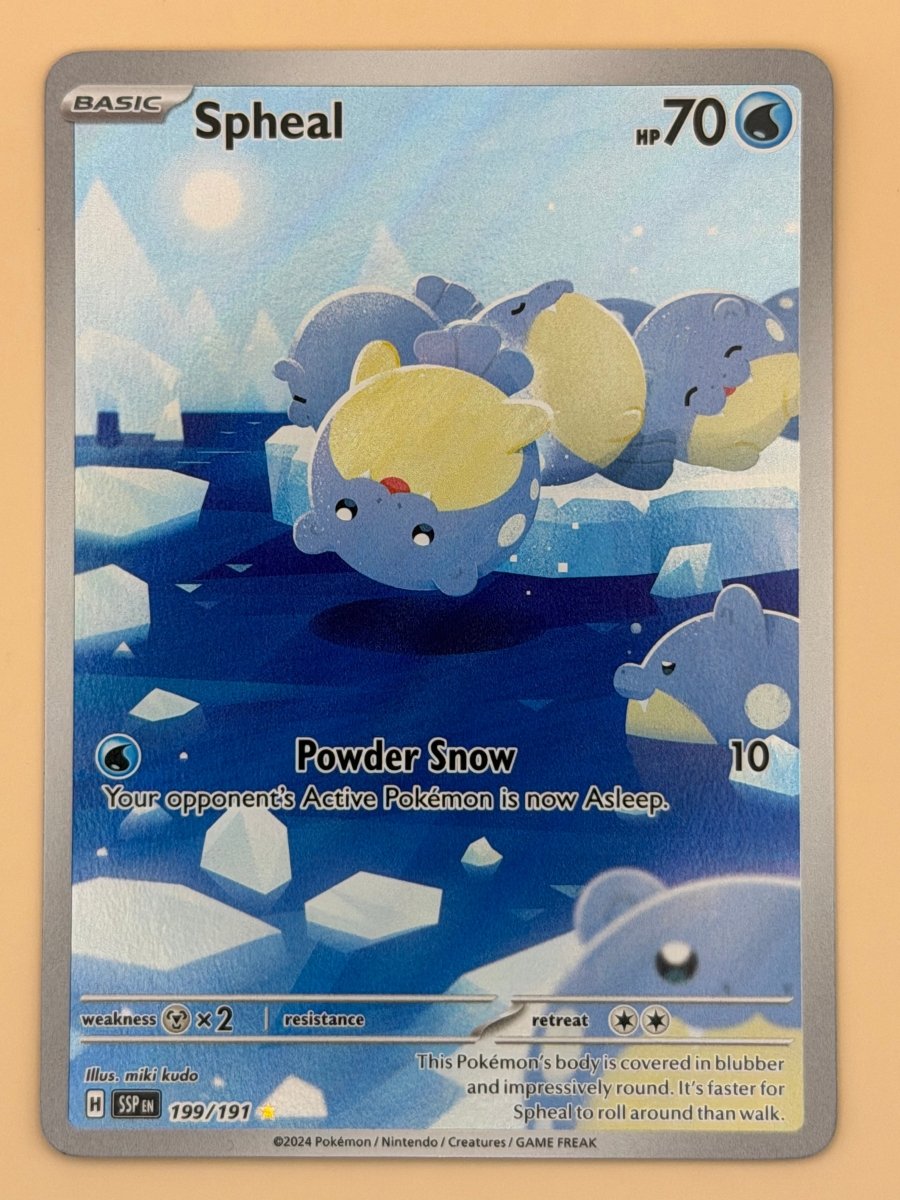 199/191 Spheal - Surging Sparks by Poké Zen DXB on MYNTED