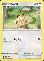 199/264 Meowth - Fusion Strike by Poké Zen DXB on MYNTED