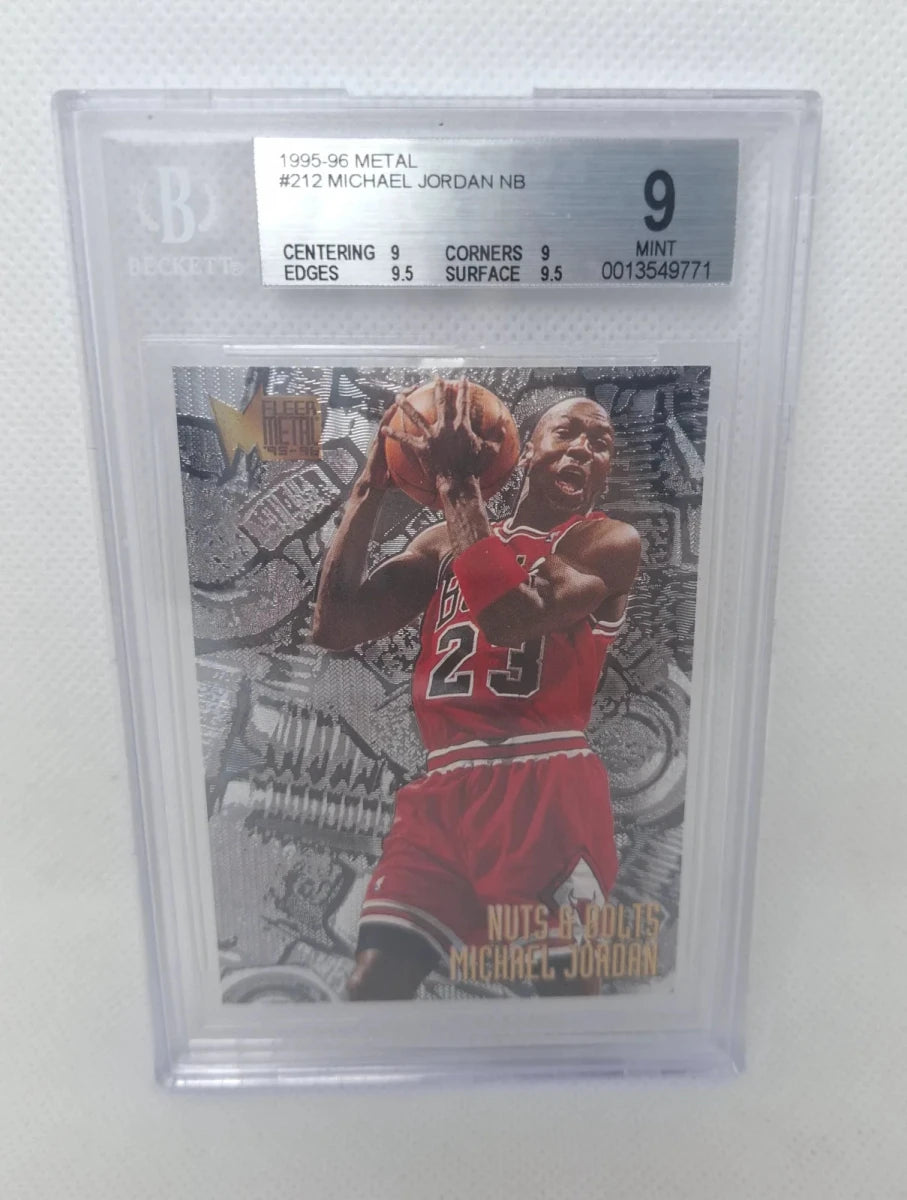 1995 Fleer Metal Nuts & Bolt Michael Jordan 212 by Cardz2Go on MYNTED