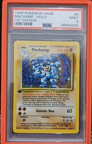 1999 MACHAMP - HOLO 1ST EDITION PSA 9 by PsychTCG on MYNTED