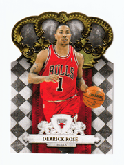2010 PANINI NATIONAL VIP DERRICK ROSE CROWN ROYALE GOLD by Fabio’s Black Box on MYNTED