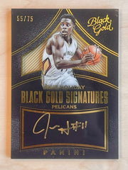 2015-16 Panini Black Gold Jrue Holiday Black Gold Signatures /75 by Fabio’s Black Box on MYNTED