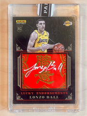 2017-18 Panini Instant Lonzo Ball Lucky Endorsement Signature /10 by Fabio’s Black Box on MYNTED