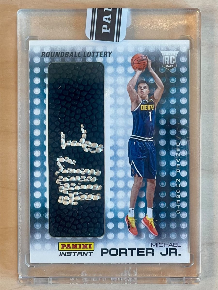 2018-19 Panini Instant Michael Porter Jr Roundball Lottery Signature /14 by Fabio’s Black Box on MYNTED