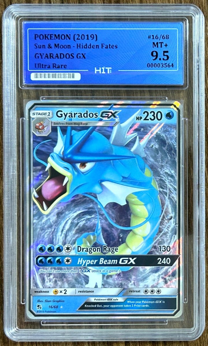 2019 GYARADOS GX - Ultra Rare 16/68 (HIT Grade 9.5) by MEGA on MYNTED