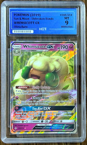 2019 WHIMSICOTT GX - Ultra Rare 140/214 (HIT Grade 9) by MEGA on MYNTED