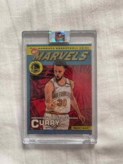 2020 - 21 Donruss Net Marvels Stephen Curry Press Proof Gold Foil by Card Market Ahuy on MYNTED
