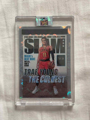 2020 - 21 Hoops Slam Trae Young Purple Explosion by Card Market Ahuy on MYNTED