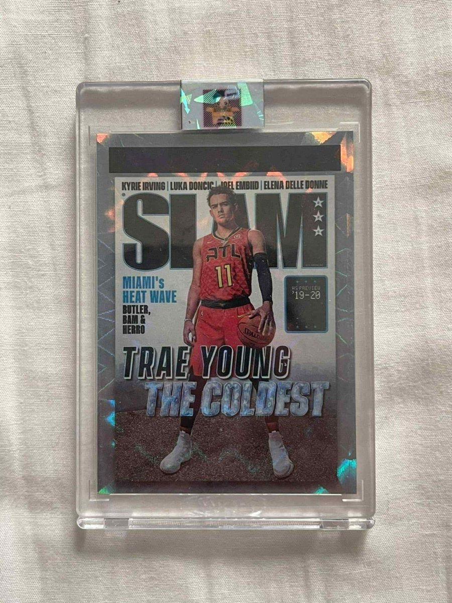 2020 - 21 Hoops Slam Trae Young Purple Explosion by Card Market Ahuy on MYNTED