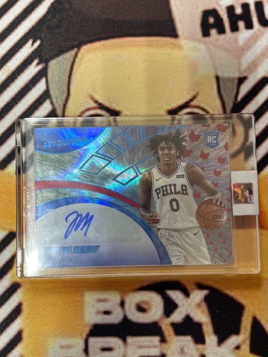 2020 - 21 Panini Revolution Infinite Rookie Auto /25 - Tyrese Maxey by Card Market Ahuy on MYNTED