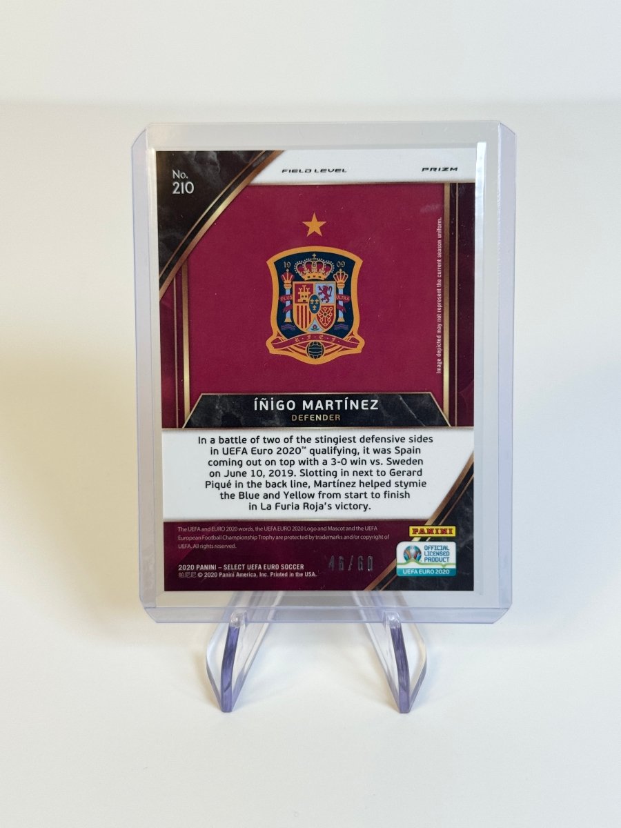 2020 Panini Select UEFA Euro Inigo Martinez Field Level White /60 210 by Better Call Sal on MYNTED