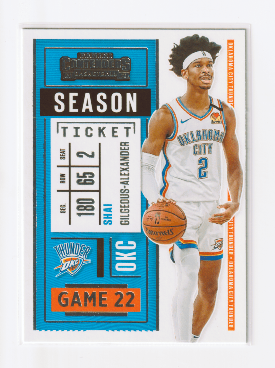 2021 - 22 CONTENDERS SHAI GILGEOUS - ALEXANDER ( BASE ) by Fabio’s Black Box on MYNTED