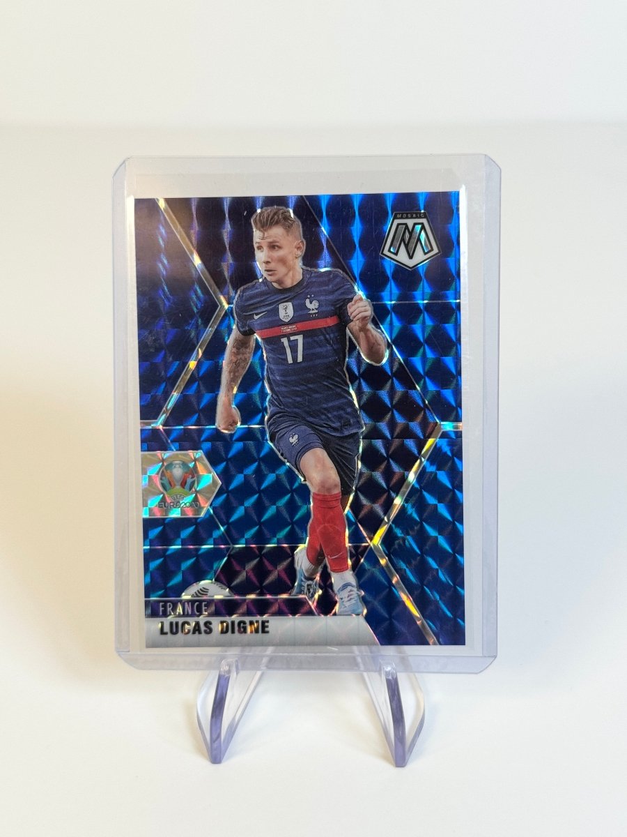 2021 Panini Mosaic UEFA Euro Lucas Digne Blue Prizm /99 115 France by Better Call Sal on MYNTED