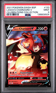 2021 POKEMON SWSH BLACK STAR PROMO 133 LANCE'S CHARIZARD V CELEBRATIONS COLLECTION by Schmutzfink TCG on MYNTED