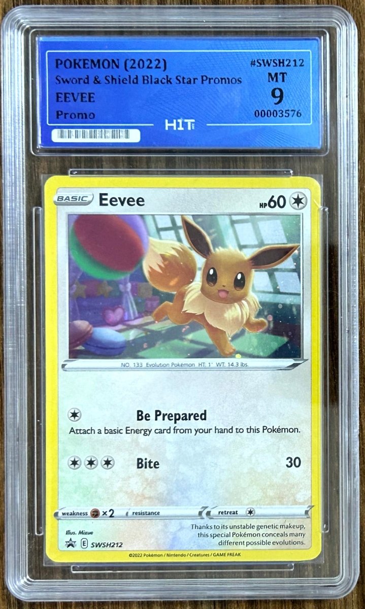 2022 EEVEE - Promo SWSH212 (HIT Grade 9) by MEGA on MYNTED