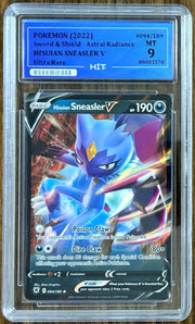 2022 HISUIAN SNEASLER V - Ultra Rare 094/189 (HIT Grade 9) by MEGA on MYNTED