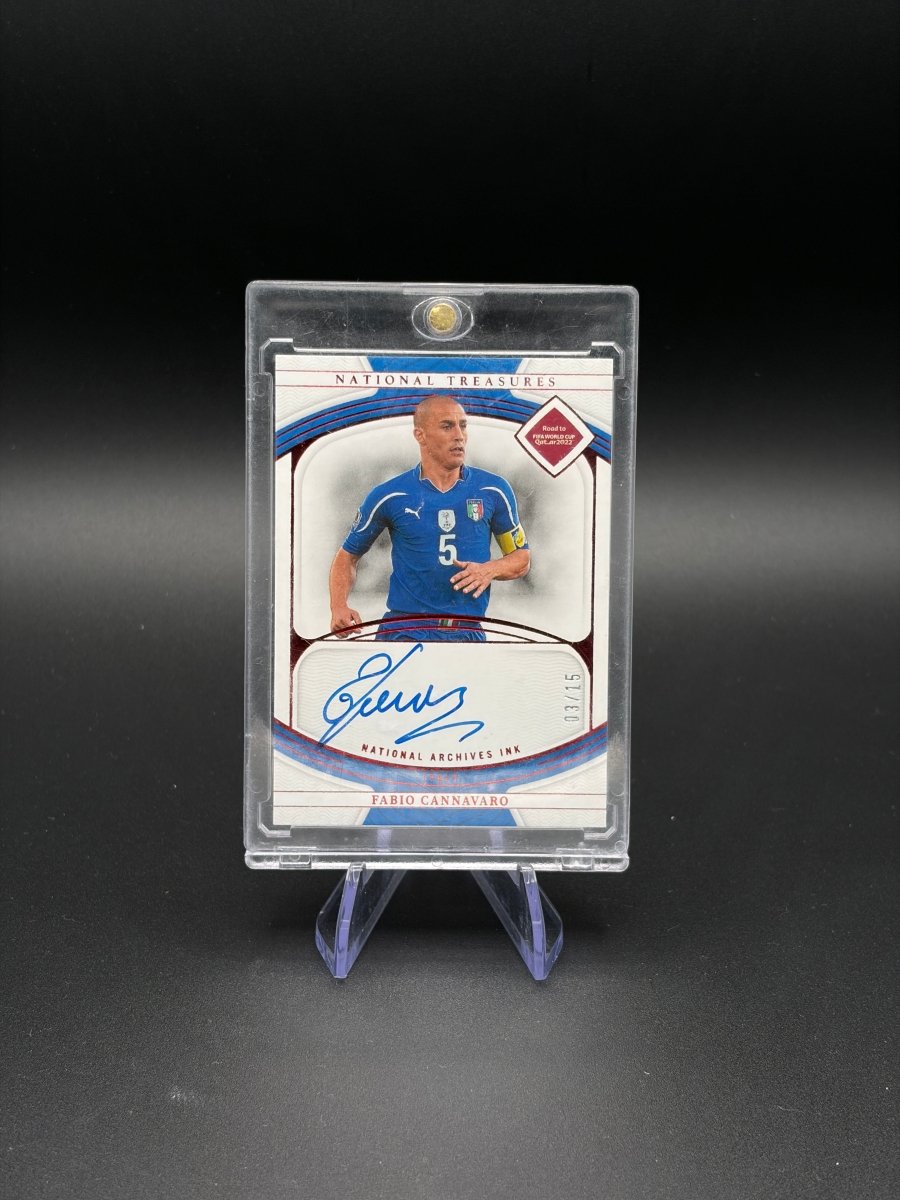 2022 Panini National Treasures Fabio Cannavaro Archives Ink Auto 03/15 NI-FC Italy by Better Call Sal on MYNTED
