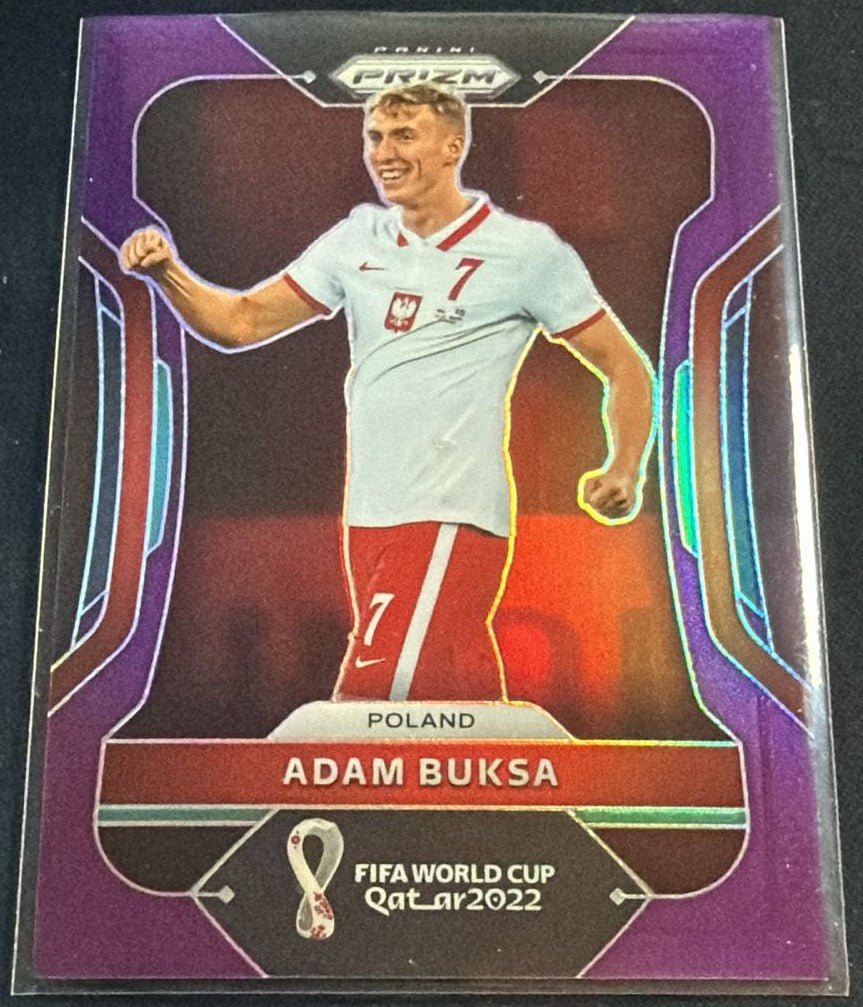 2022 Panini Prizm FIFA World Cup Qatar 2022 Adam Buksa 184 by House Of Cards on MYNTED