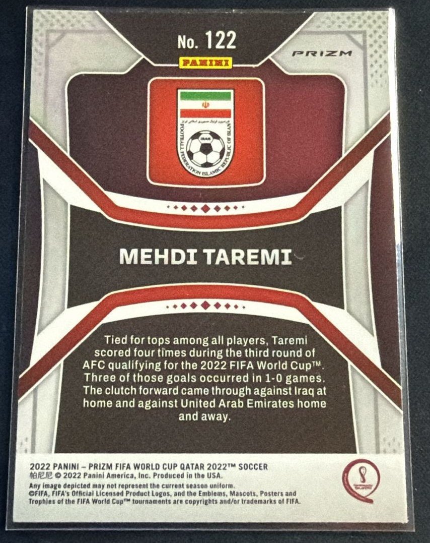 2022 Panini Prizm FIFA World Cup Qatar 2022 Mehdi Taremi 122 by House Of Cards on MYNTED