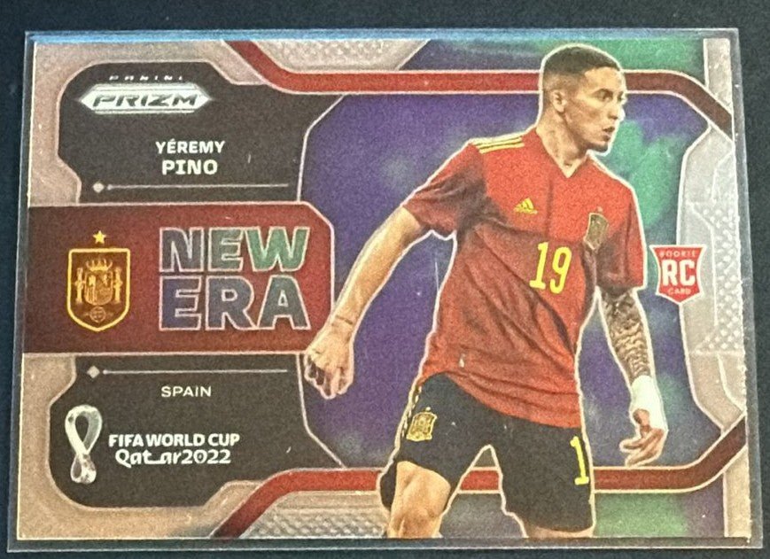 2022 Panini Prizm FIFA World Cup Qatar 2022 Yeremy Pino 11 New Era RC by House Of Cards on MYNTED