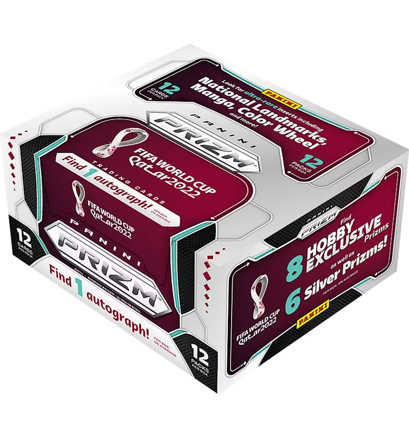 2022 Panini Prizm FIFA World Cup Soccer Hobby Box