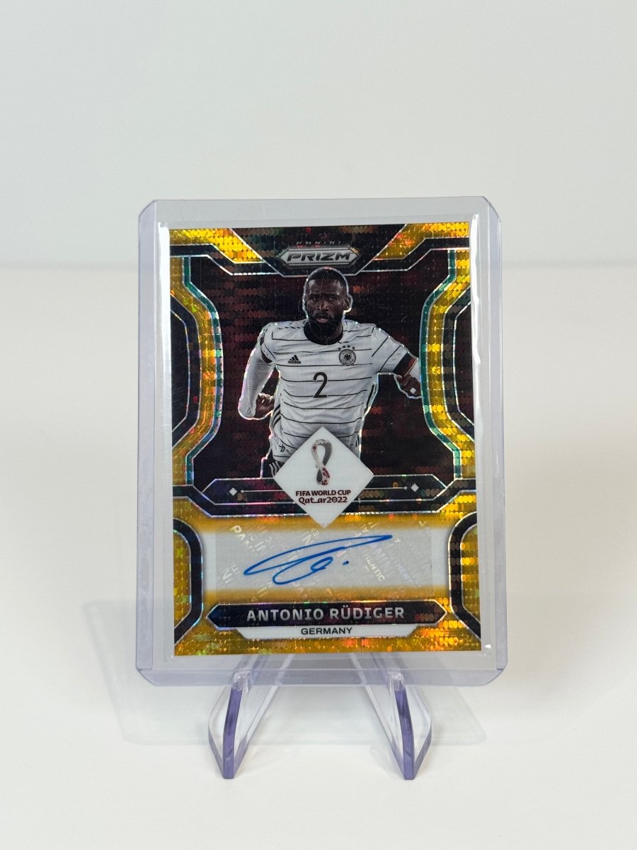 2022 Panini World Cup Prizm Breakaway Antonio Rudiger Gold Auto /10 by Better Call Sal on MYNTED
