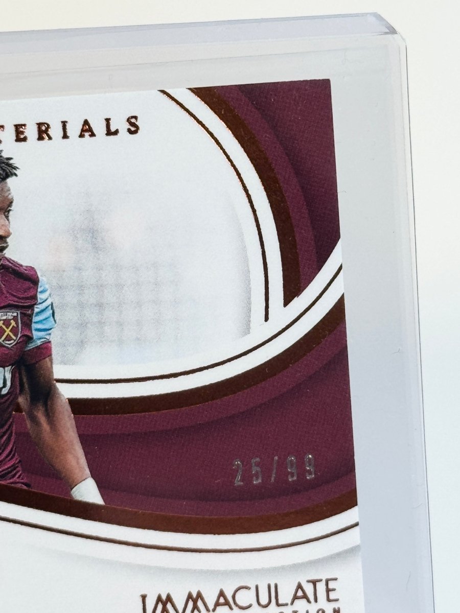 2023 - 24 Panini Immaculate Collection Mohammed Kudus Heralded Materials /99 HM - MK by Better Call Sal on MYNTED