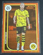 2023-24 Topps Merlin UEFA Champions League Marco Reus 28 Orange /25 by House Of Cards on MYNTED